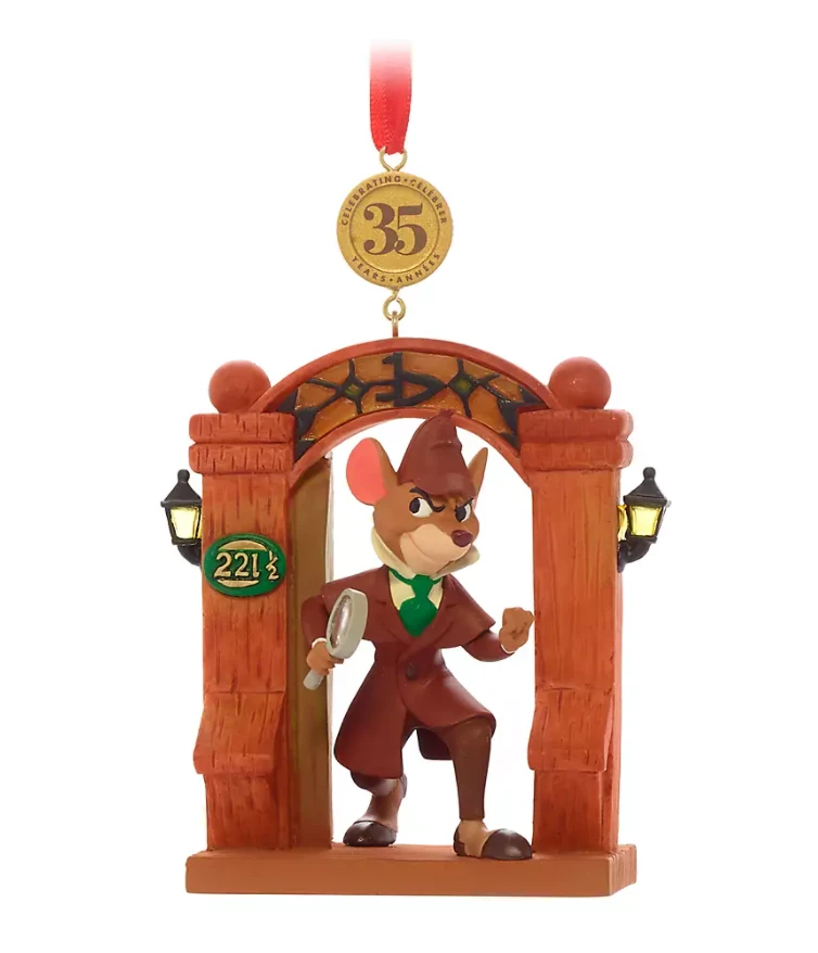 The Great Mouse Detective Legacy Hanging Ornament 2 The Great Mouse Detective Legacy Hanging Ornament - Image 2