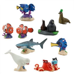 Finding Dory 9 Piece Deluxe Figure Play Set Cake Topper